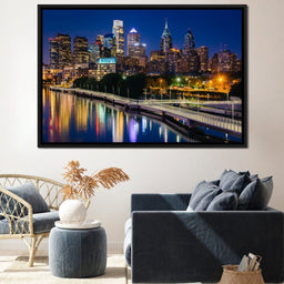 Philadelphia Skyline - NicheCanvas