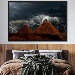 Pyramids of Giza - NicheCanvas