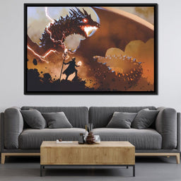 Black Magic Wizard - NicheCanvas