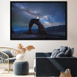 Arch Under the Milky Way - NicheCanvas