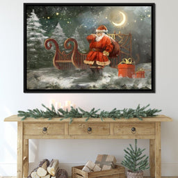 Christmas Night - NicheCanvas