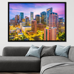Houston Skyline - NicheCanvas