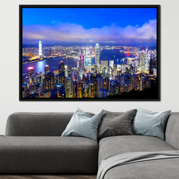 Hong Kong Skyline - NicheCanvas