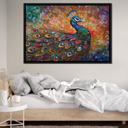 Peacock Fantasy - NicheCanvas