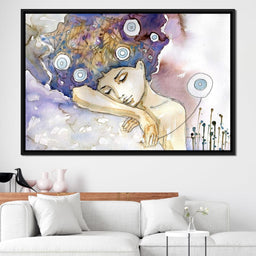 Lost in her Dreams - NicheCanvas