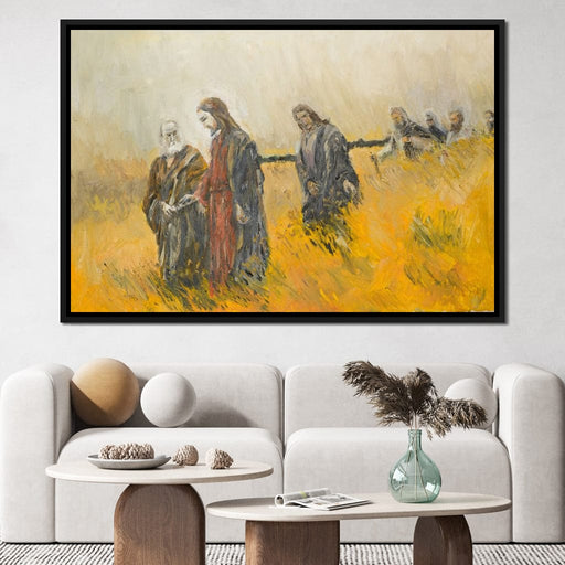 Religious Scene Canvas Print