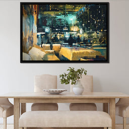 Cozy Restaurant - NicheCanvas