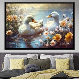 Winter Ducks - Neal Hackett - NicheCanvas