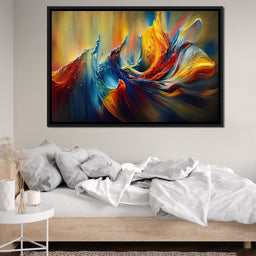 Colorful Waves & Lines - NicheCanvas