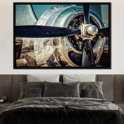 WWII Airplane Propeller - NicheCanvas