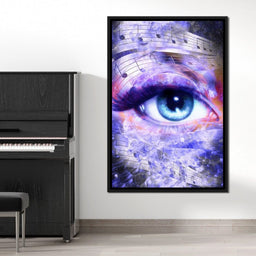 Musical Eye - NicheCanvas