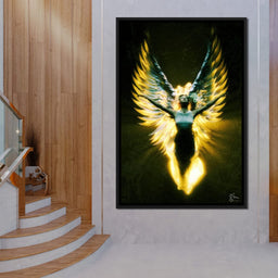 Angel Wings in Awe - G'n Art - NicheCanvas