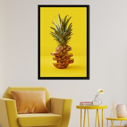 Sliced Pineapple - NicheCanvas