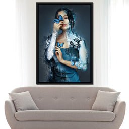 Butterfly Angel - Johanjjf - NicheCanvas