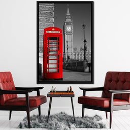Westminster Phone Box  - NicheCanvas