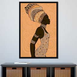 African Lady - NicheCanvas