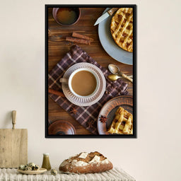 Cup of Coffee with Sugar Pie - NicheCanvas