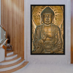 Buddhist Mural - NicheCanvas