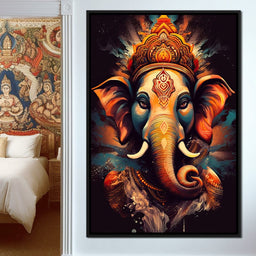 Ganesha's Blessing - NicheCanvas