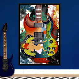 Eric Clapton's Solid Guitar - Abraham Szomor - NicheCanvas