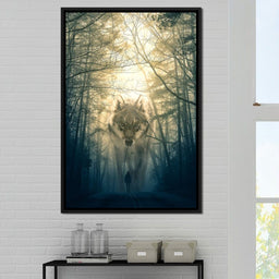 Wolf Walking - Alex Graphex - NicheCanvas