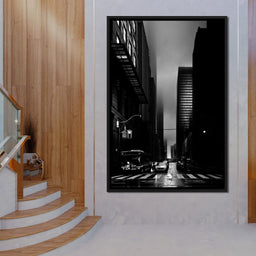 Downtown Toronto Fogfest no35 - Brian Carson - NicheCanvas