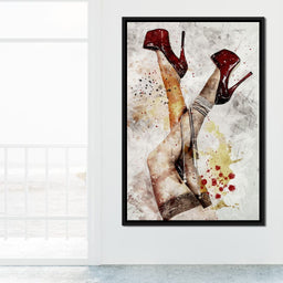 Heels and Pearls - Vizahn Burger - NicheCanvas