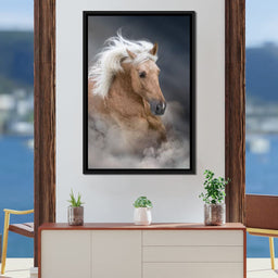 Palomino Horse - NicheCanvas