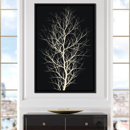 The Black Tree - Kubistika - NicheCanvas