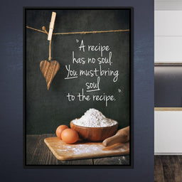 Kitchen Quote - NicheCanvas