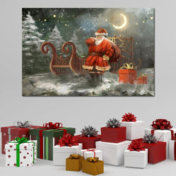 Christmas Night - NicheCanvas