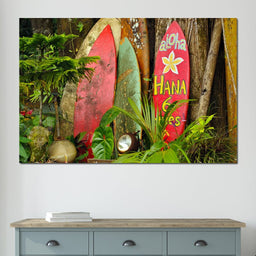 Surfboards in Hawaii - NicheCanvas