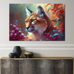 Winter Puma - Neal Hackett - NicheCanvas