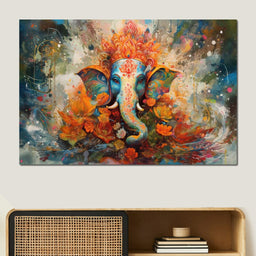 Ganesha's Grace - NicheCanvas