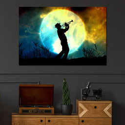 Space Trumpeter - ABConcepts - NicheCanvas