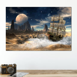 Fantasy Sea - NicheCanvas