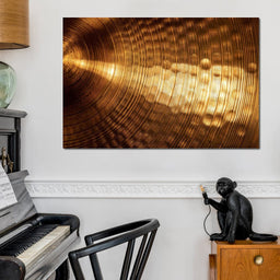 Golden Cymbal - NicheCanvas