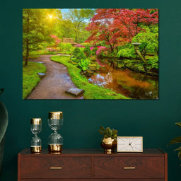 Japanese Garden - NicheCanvas