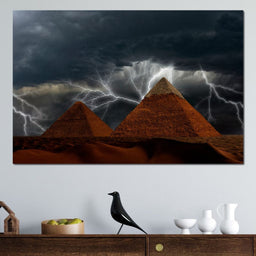 Pyramids of Giza - NicheCanvas
