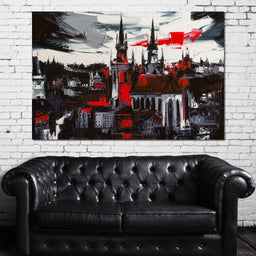 Medieval City - NicheCanvas