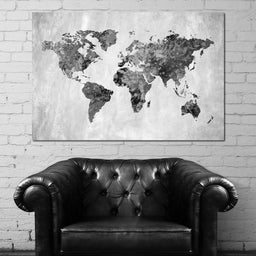 World Map 9 - Mateo - NicheCanvas