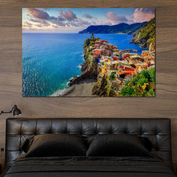 Vernazza Village - NicheCanvas