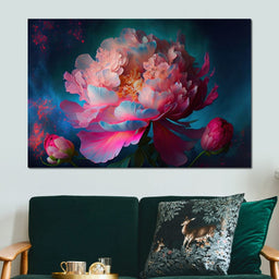 Peonie Flower 1 - Neal Hackett - NicheCanvas