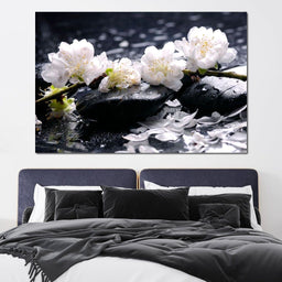 Spa Flowers - NicheCanvas