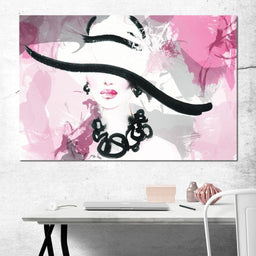 Fashionista Portrait - NicheCanvas