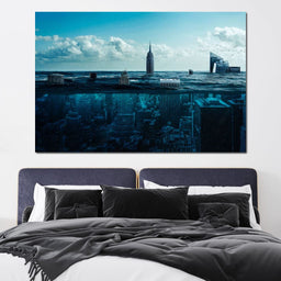 New York Underwater - Milos Karanovic - NicheCanvas