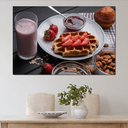 Homemade Waffles - NicheCanvas