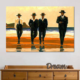 Men's On The Beach - NicheCanvas