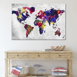 World Map 1 - Mateo - NicheCanvas