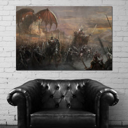 Fantasy Battlefield - NicheCanvas